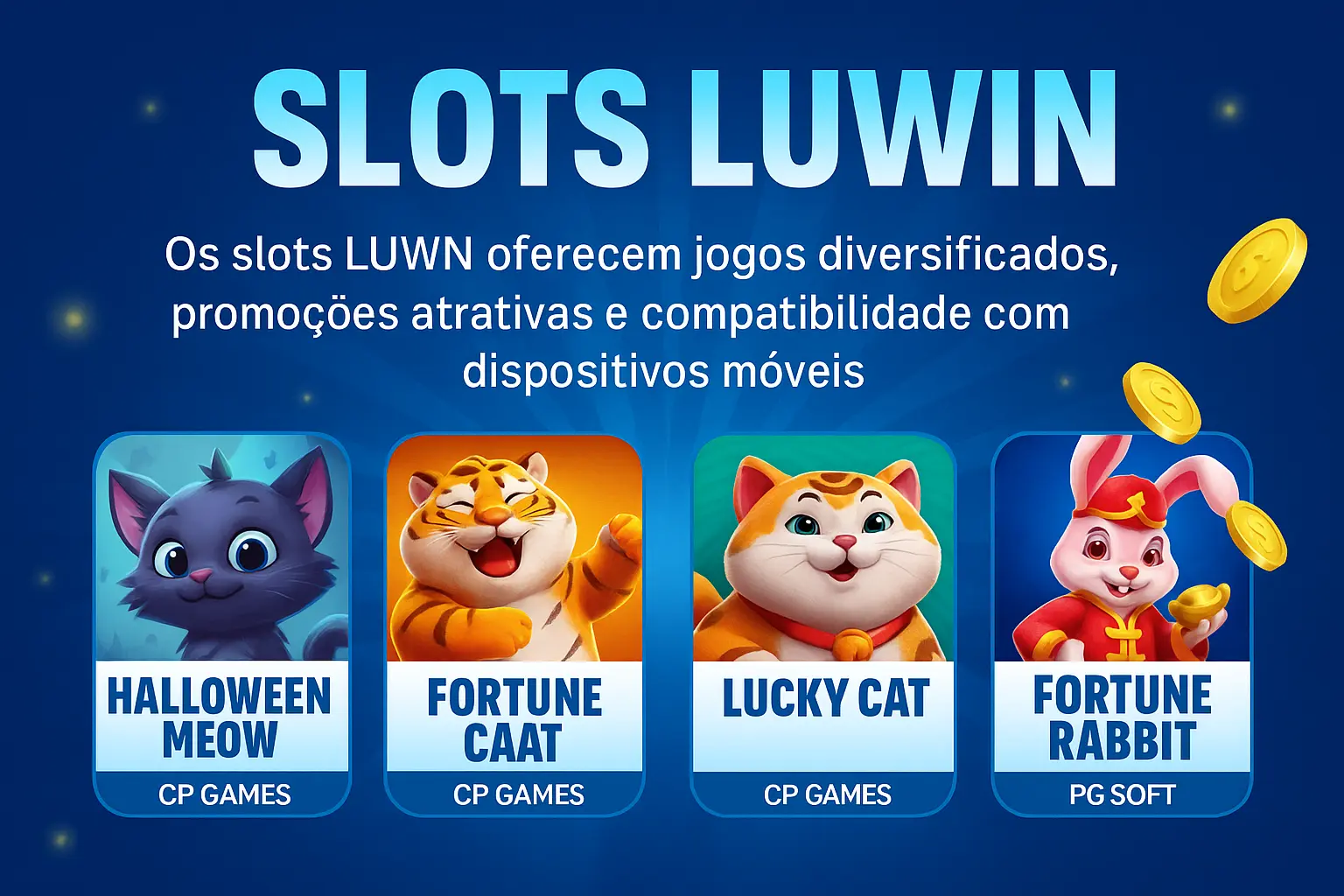 Jogos de Slot no Casino Online LUWIN